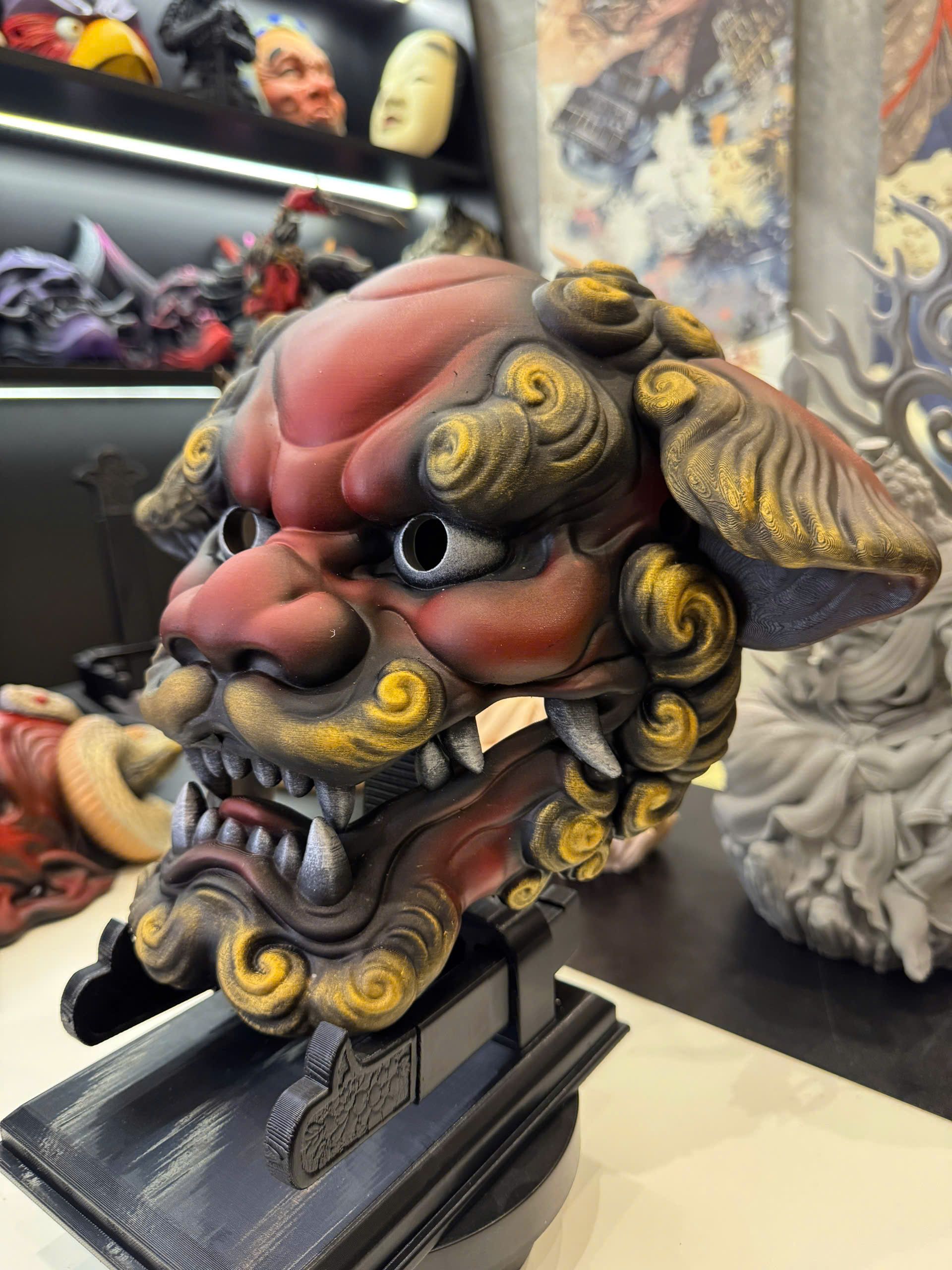 FOO DOG MASK – MẶT NẠ LINH SƯ