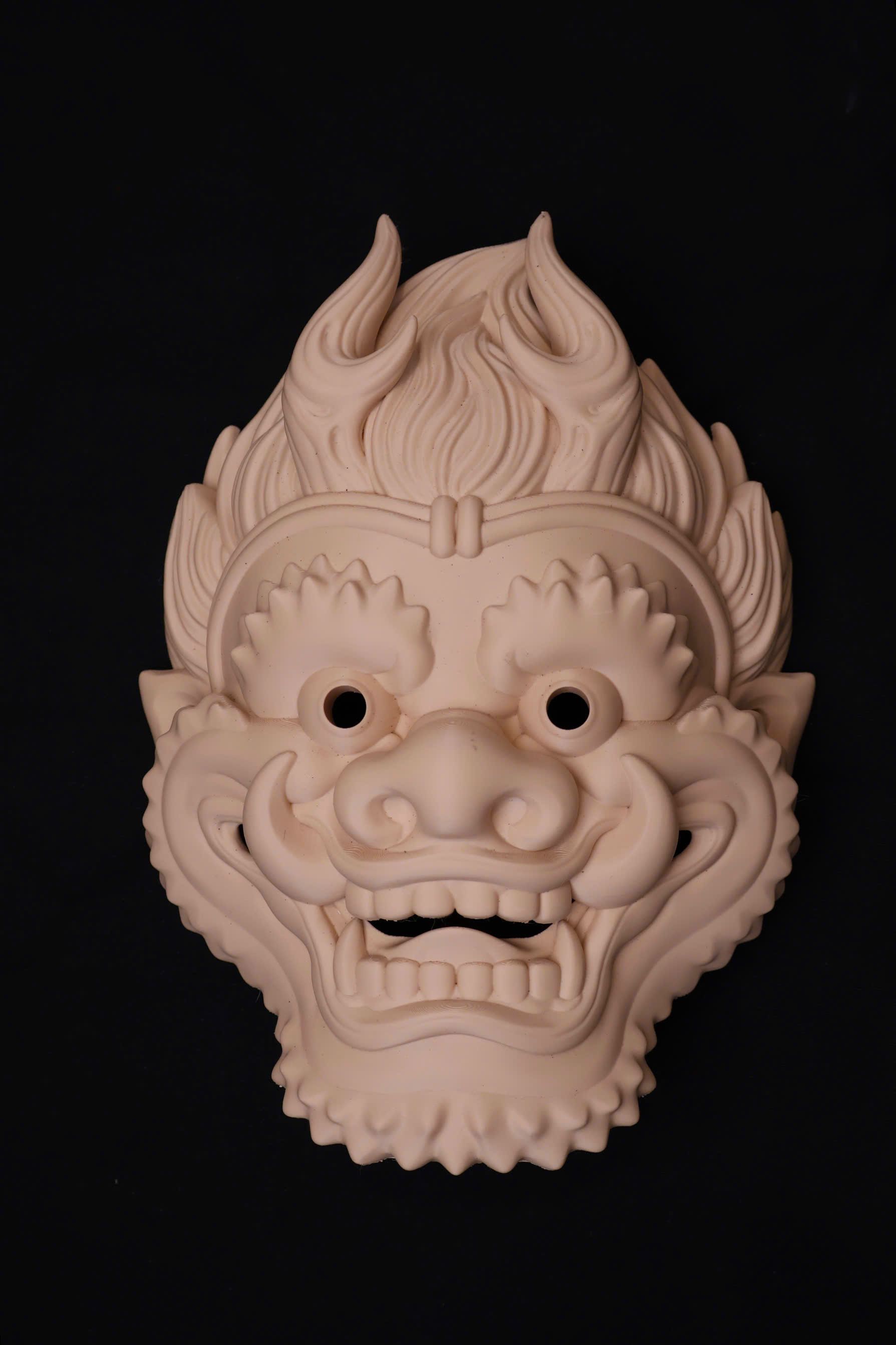 Phôi mặt nạ Raijin