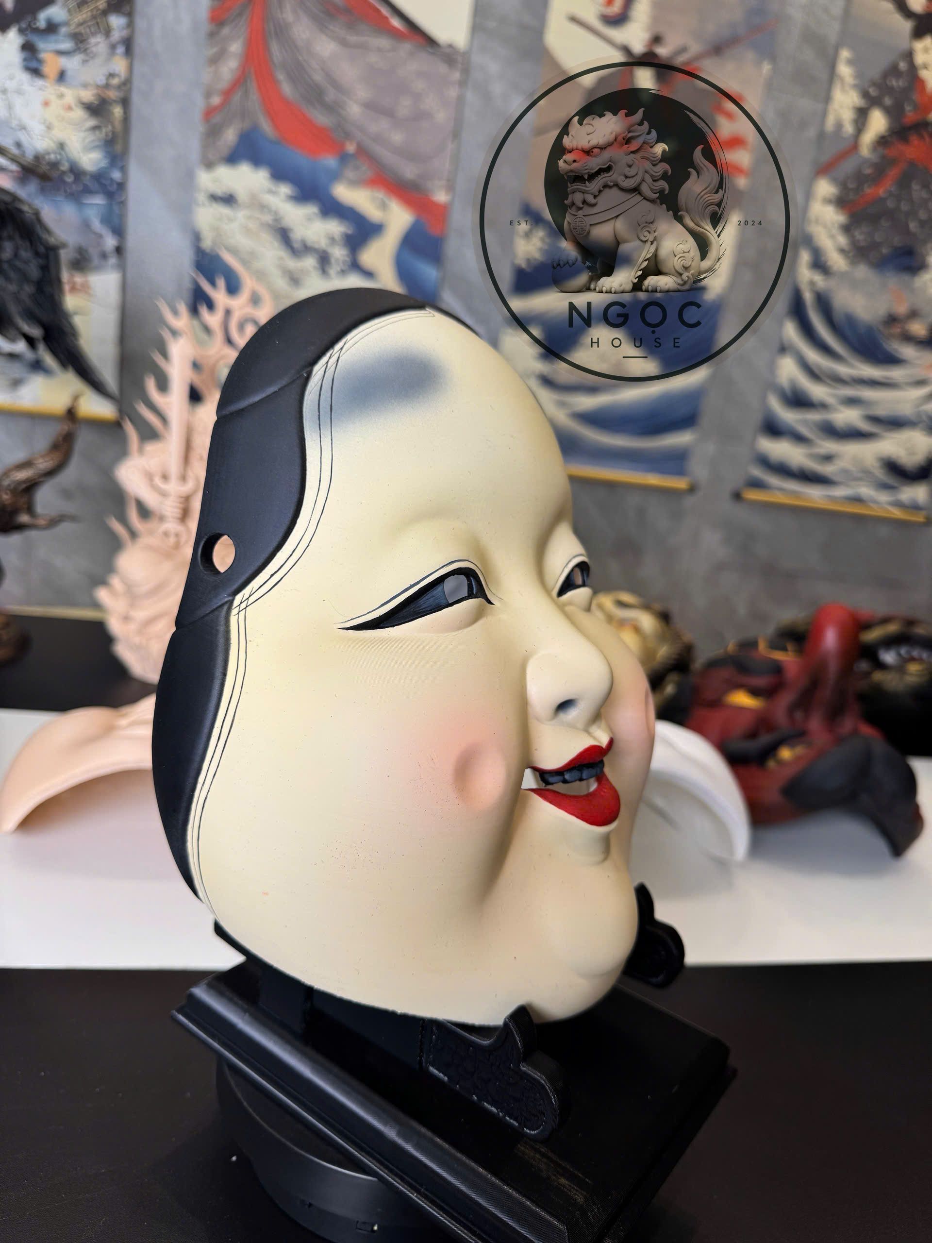 OKAME MASK – MẶT NẠ PHÚC NỮ NHẬT BẢN