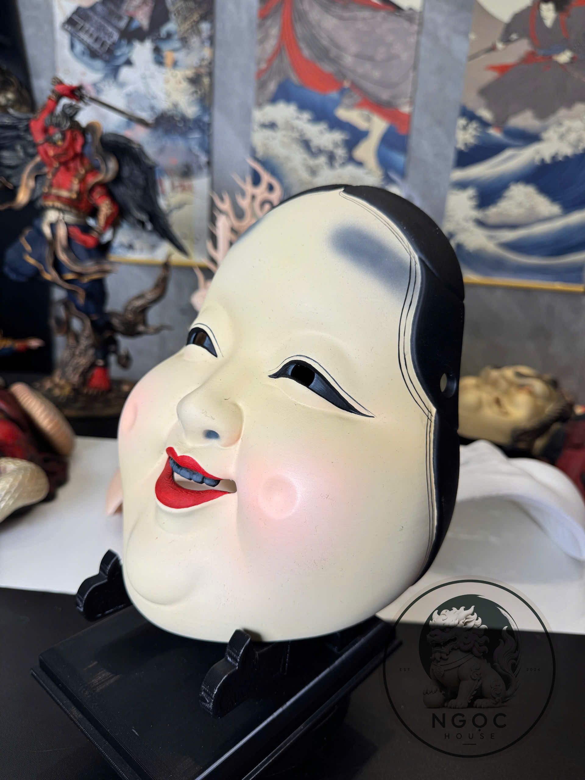 OKAME MASK – MẶT NẠ PHÚC NỮ NHẬT BẢN